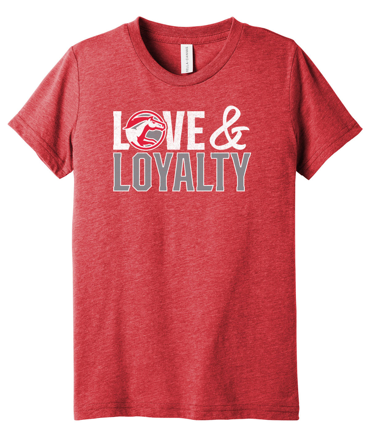 Love & Loyalty Triblend Youth Tee