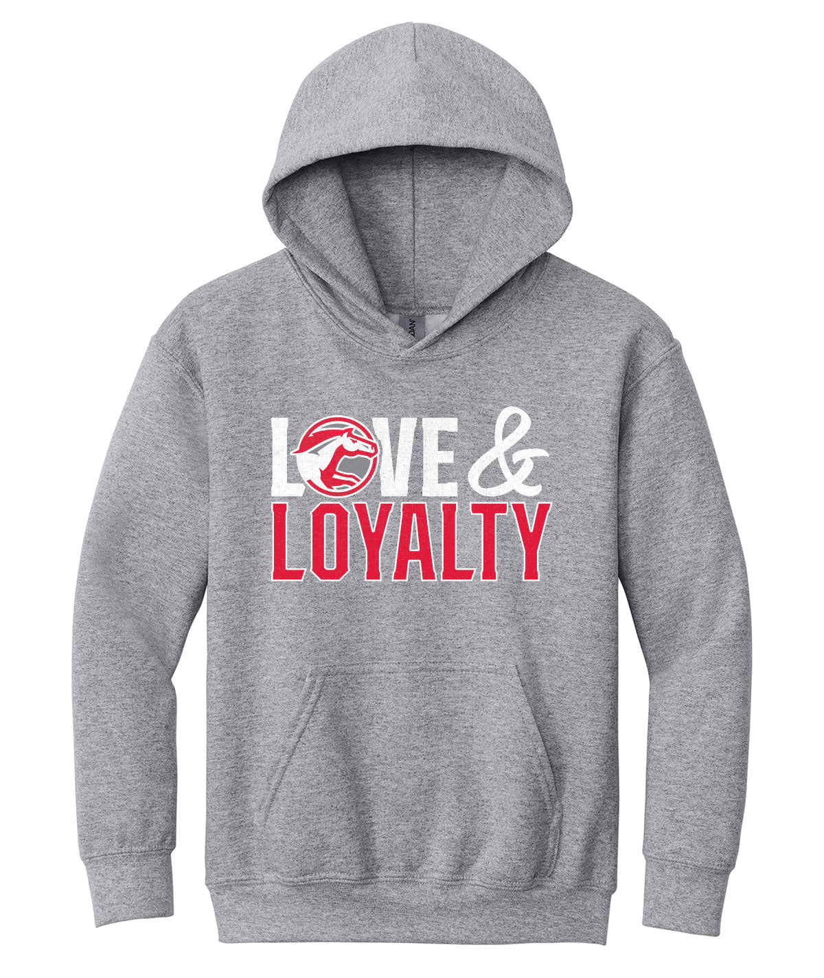 Love & Loyalty Youth Hooded Sweatshirt