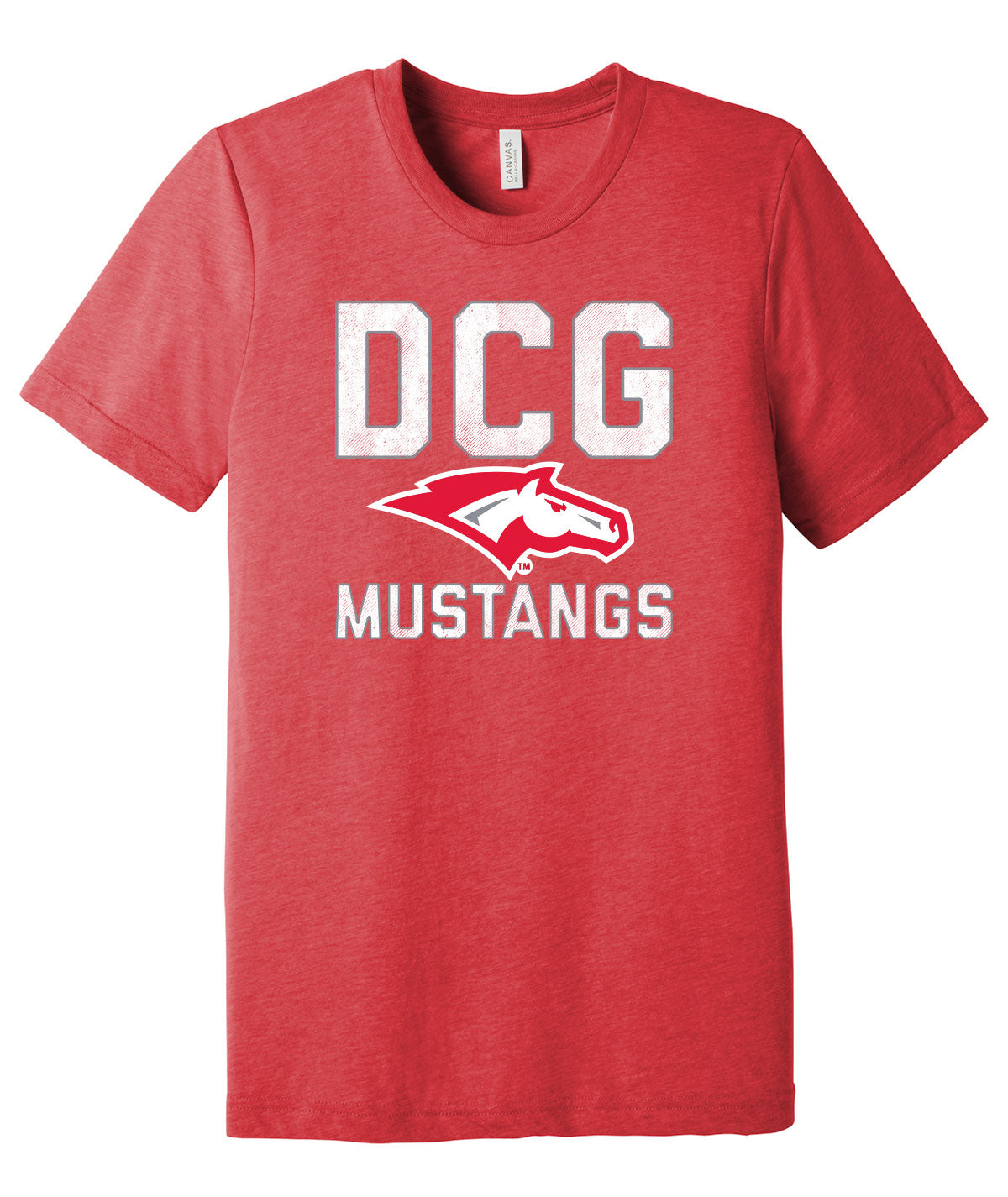DCG Mustangs Vintage Softstyle Tee