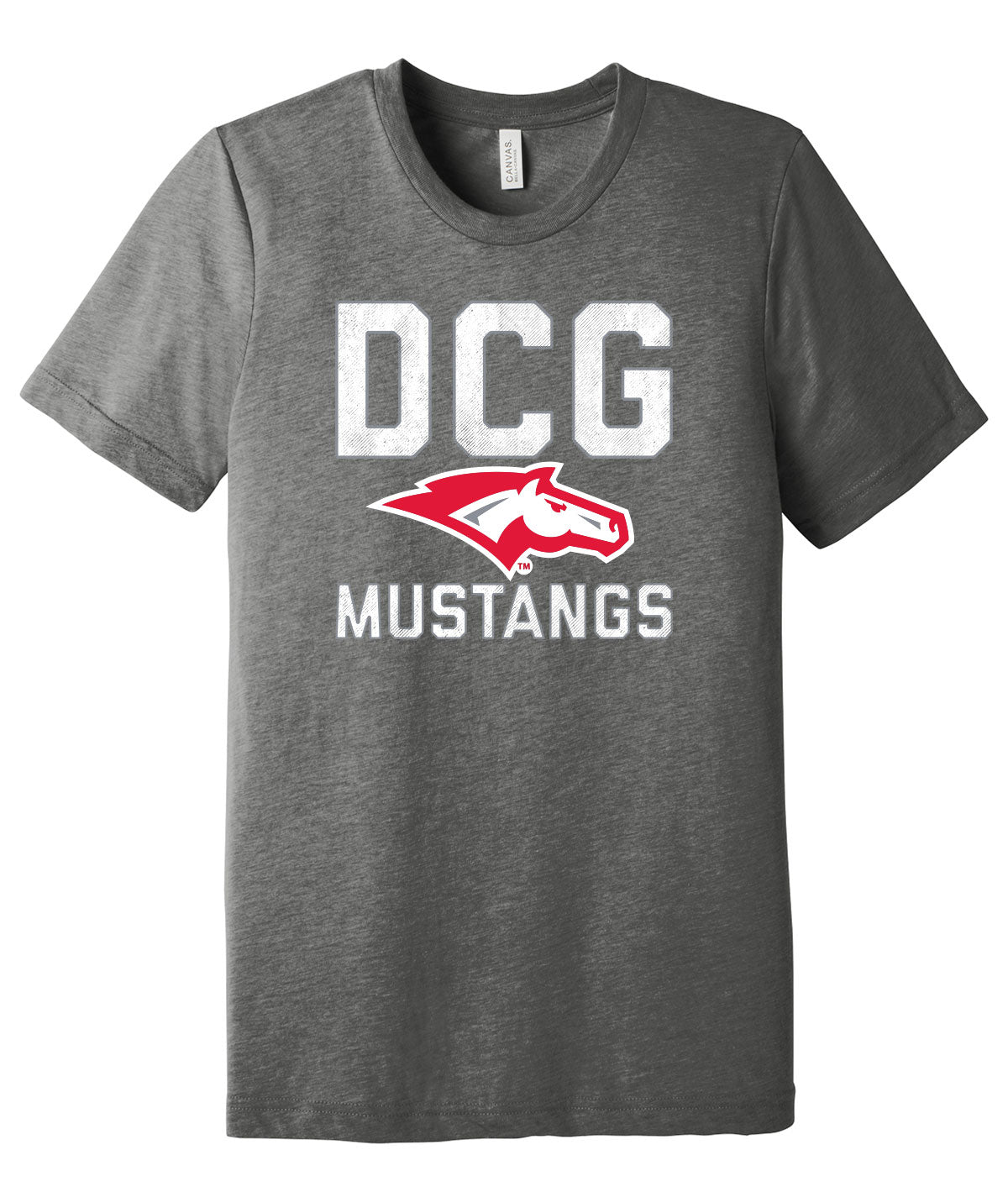 DCG Mustangs Vintage Softstyle Tee