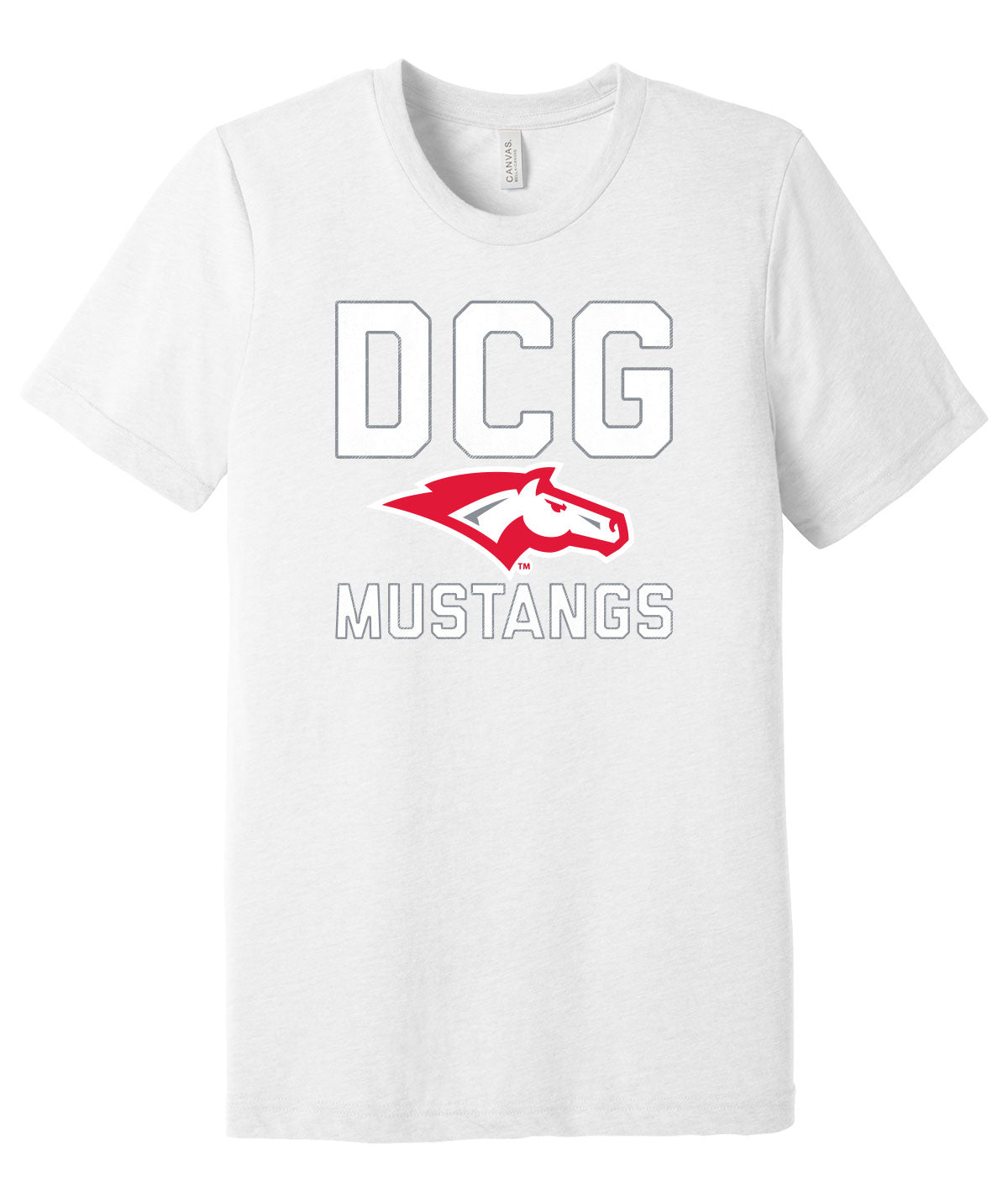DCG Mustangs Vintage Softstyle Tee