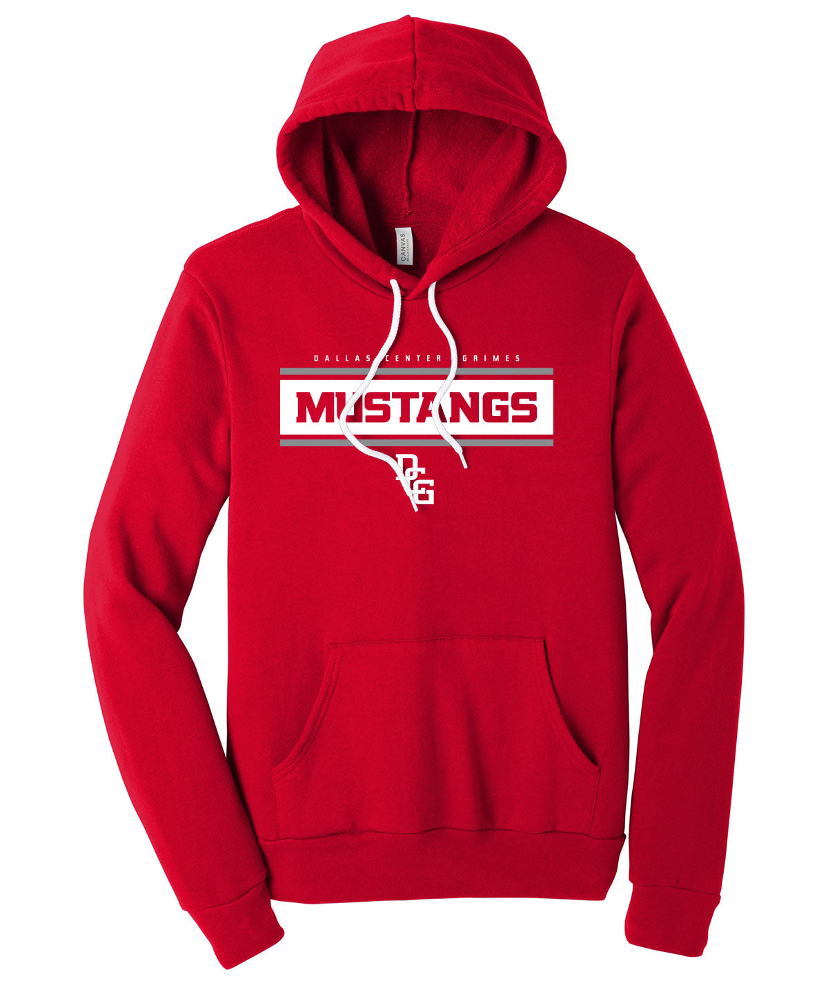 Mustangs Stripe Softstyle Hoodie