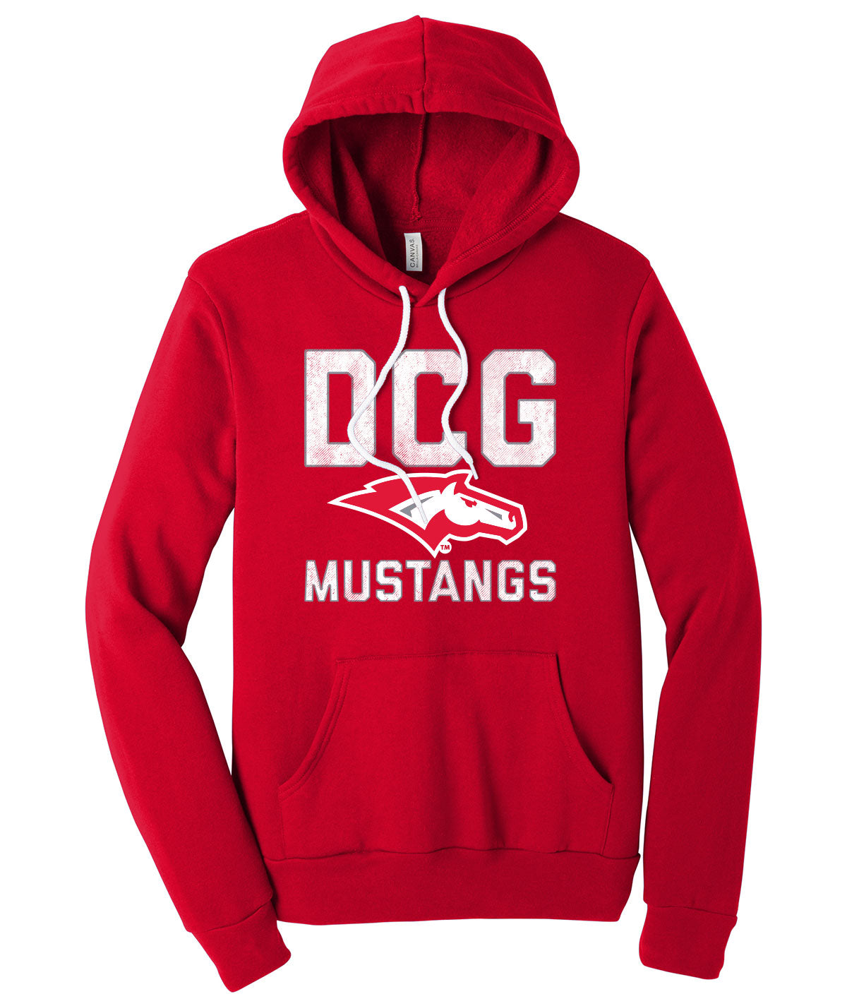 DCG Mustangs Vintage Softstyle Hoodie