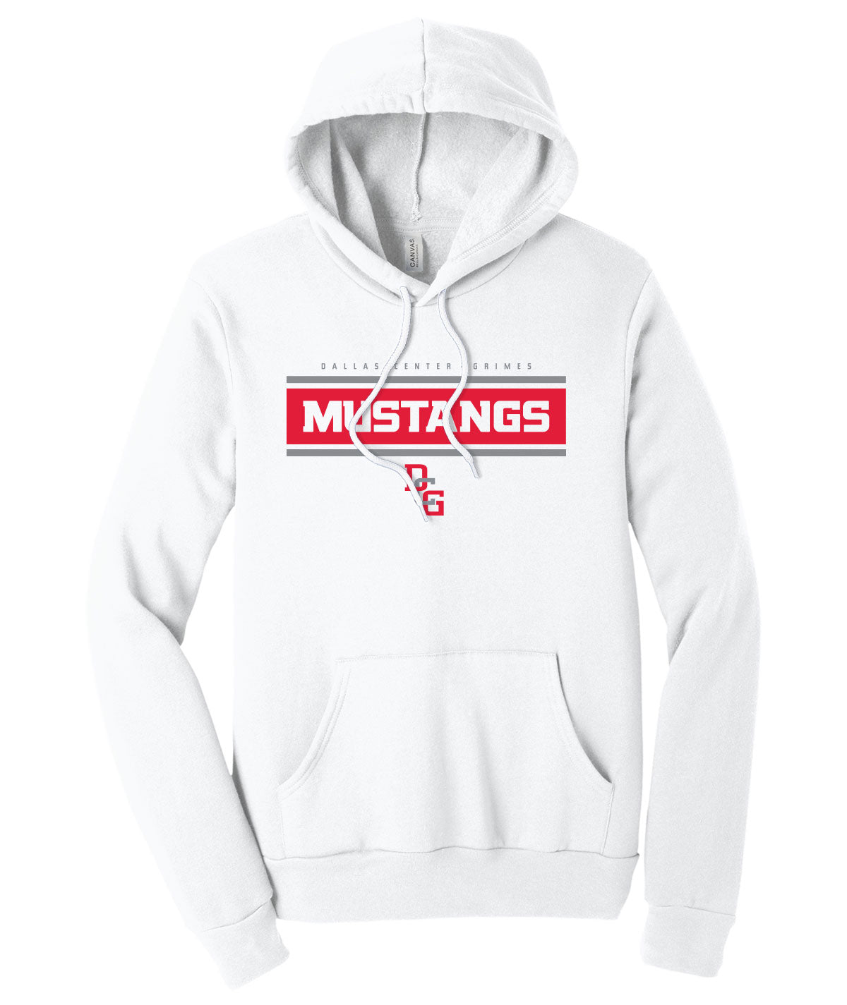 Mustangs Stripe Softstyle Hoodie