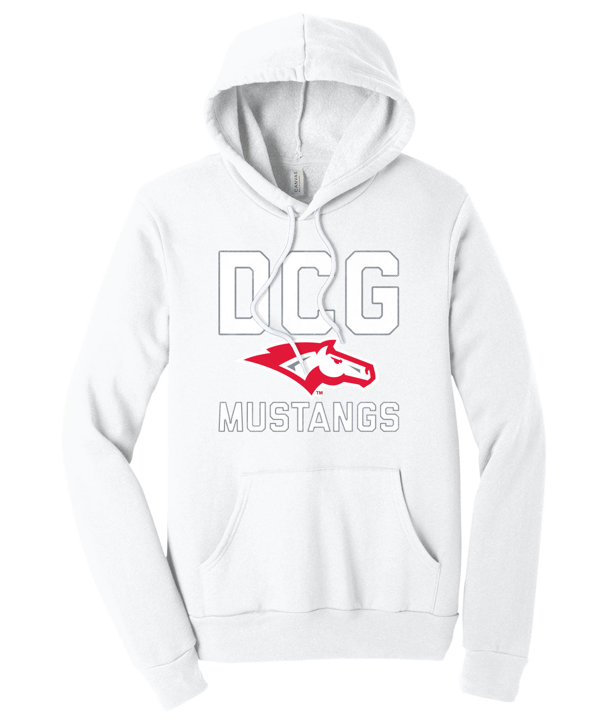 DCG Mustangs Vintage Softstyle Hoodie
