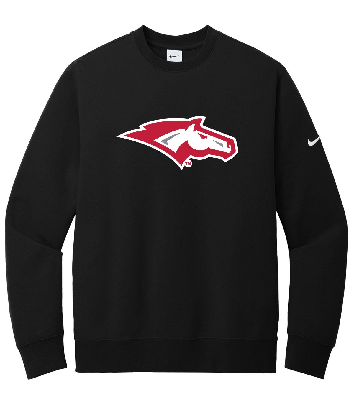 Mustangs Customizable Nike Crewneck Fleece