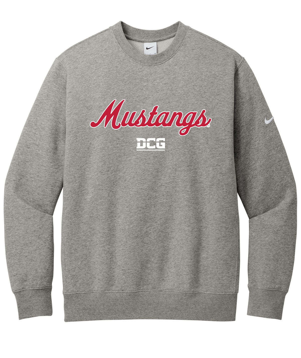 Mustangs Customizable Nike Crewneck Fleece