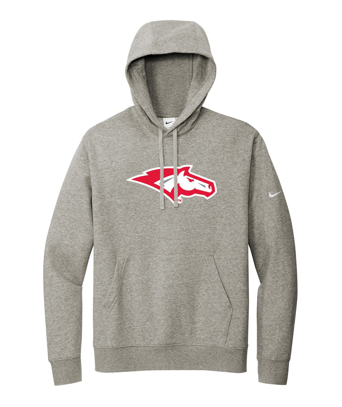 Mustangs Customizable Nike Fleece Hoodie