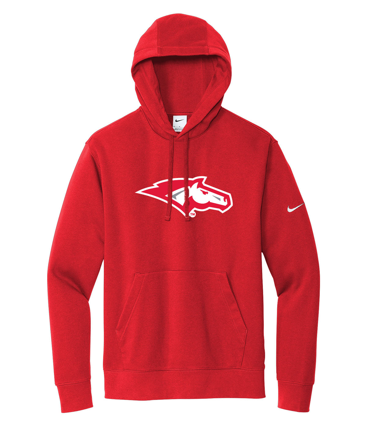 Mustangs Customizable Nike Fleece Hoodie