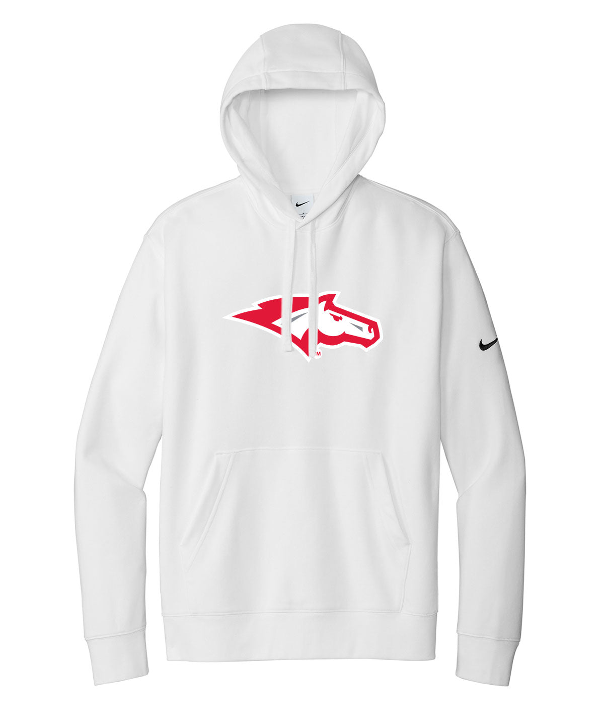 Mustangs Customizable Nike Fleece Hoodie