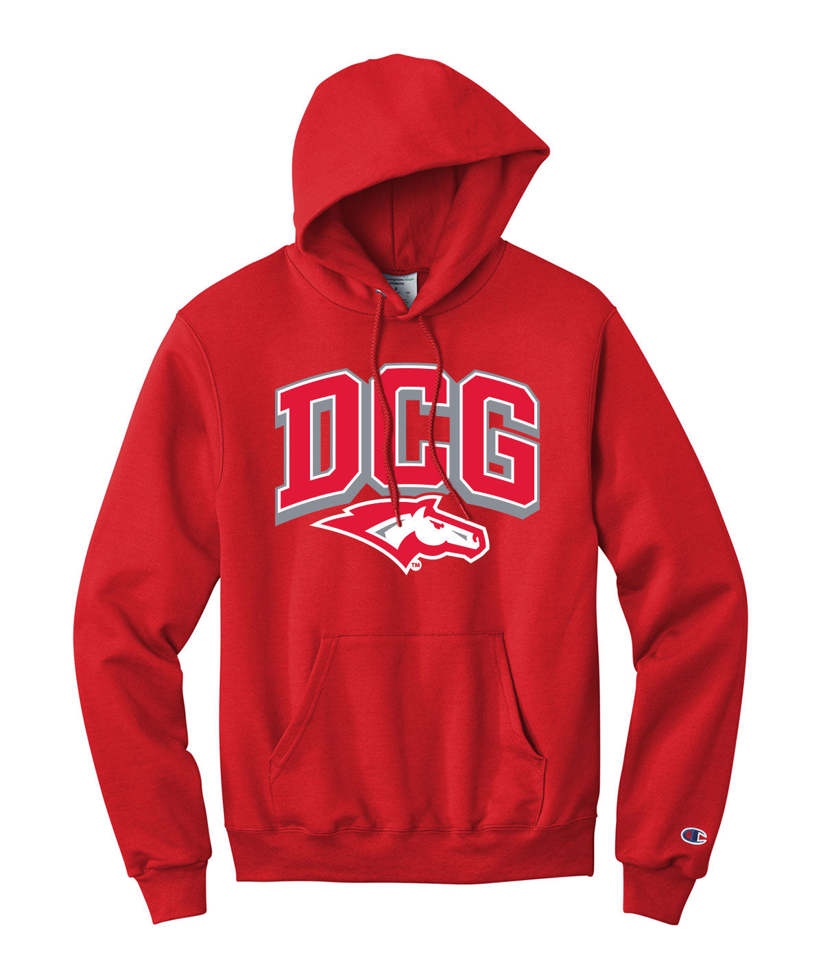 Mustangs Customizable Champion Hooded Sweatshirt