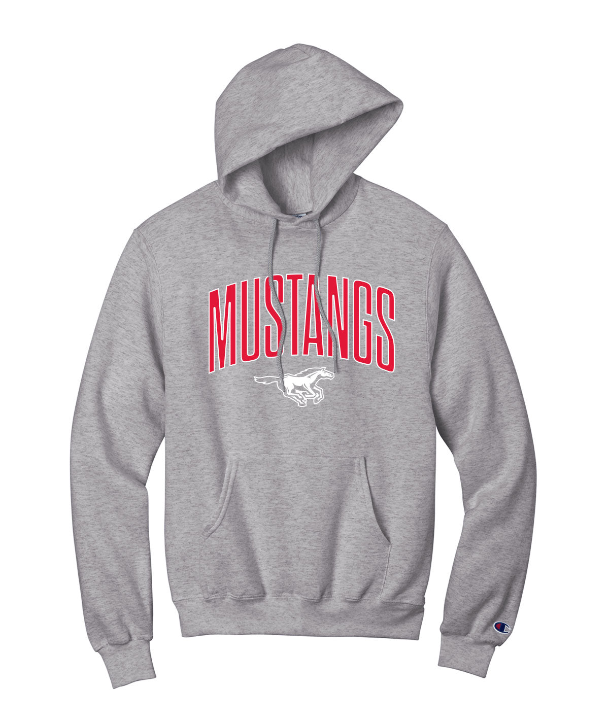 Mustangs Customizable Champion Hooded Sweatshirt