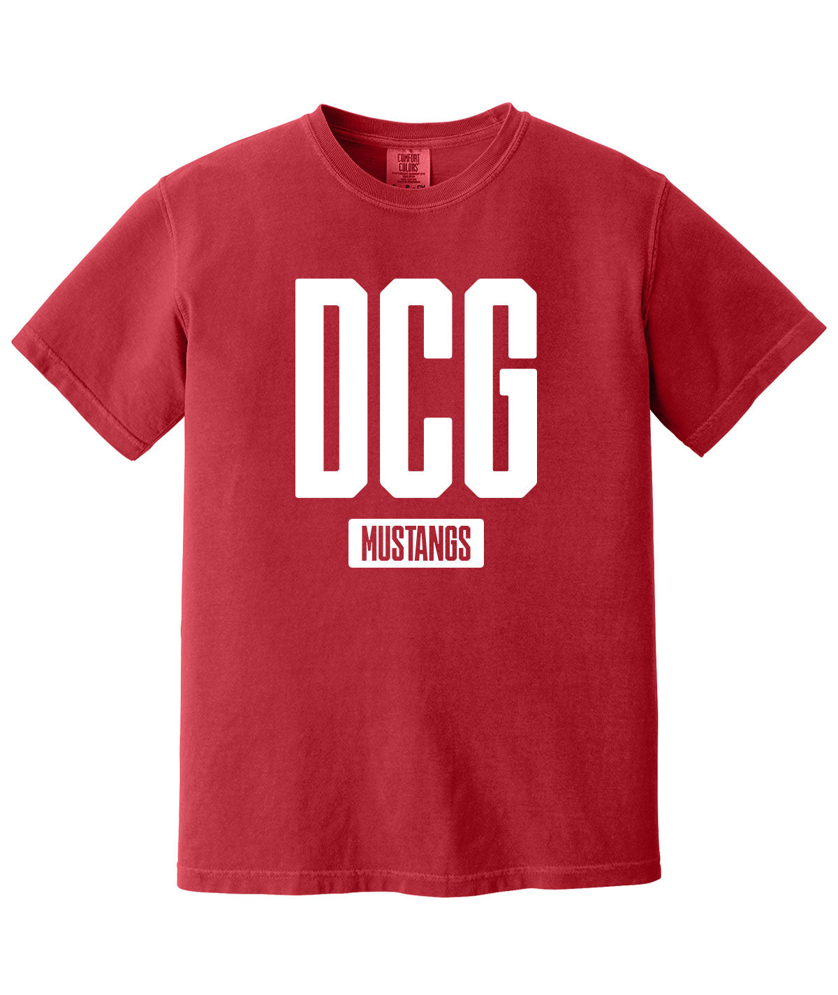 Mustangs Customizable Comfort Colors Tee