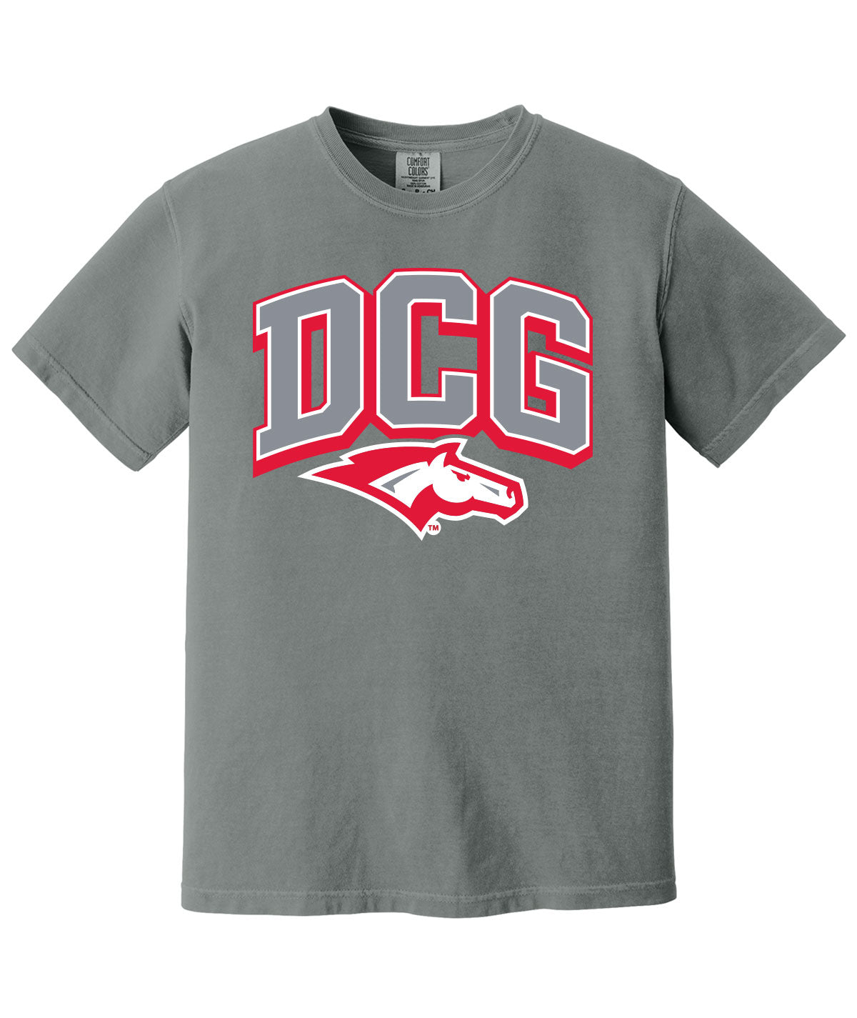 Mustangs Customizable Comfort Colors Tee