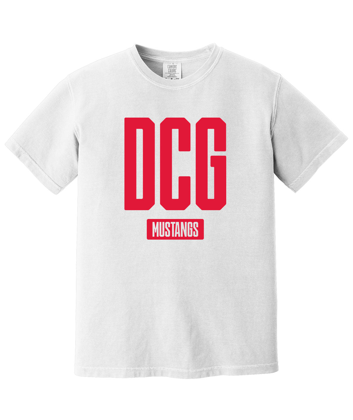 Mustangs Customizable Comfort Colors Tee