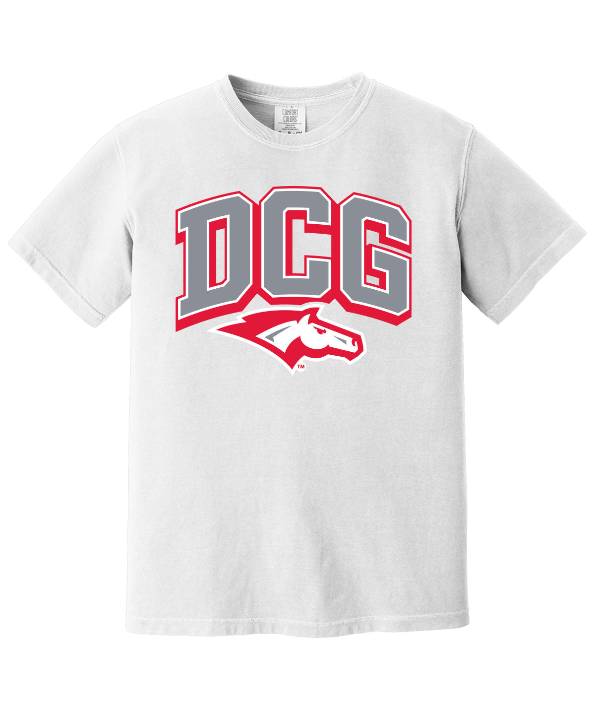 Mustangs Customizable Comfort Colors Tee