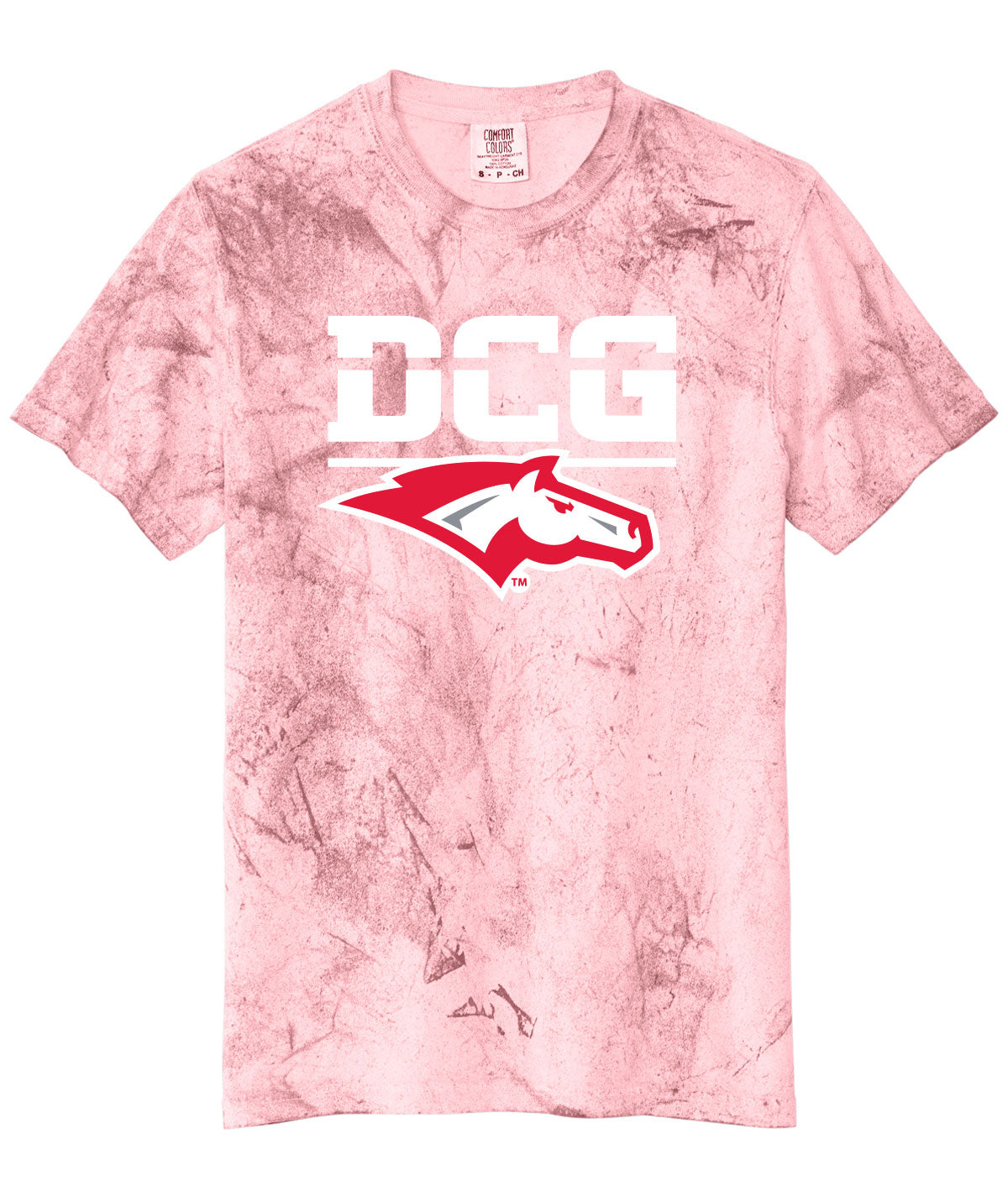 Mustangs Customizable Comfort Colors Colorblast Tee