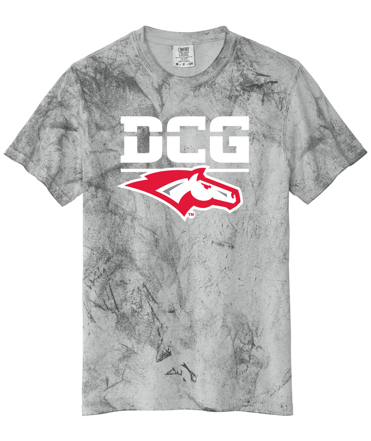 Mustangs Customizable Comfort Colors Colorblast Tee