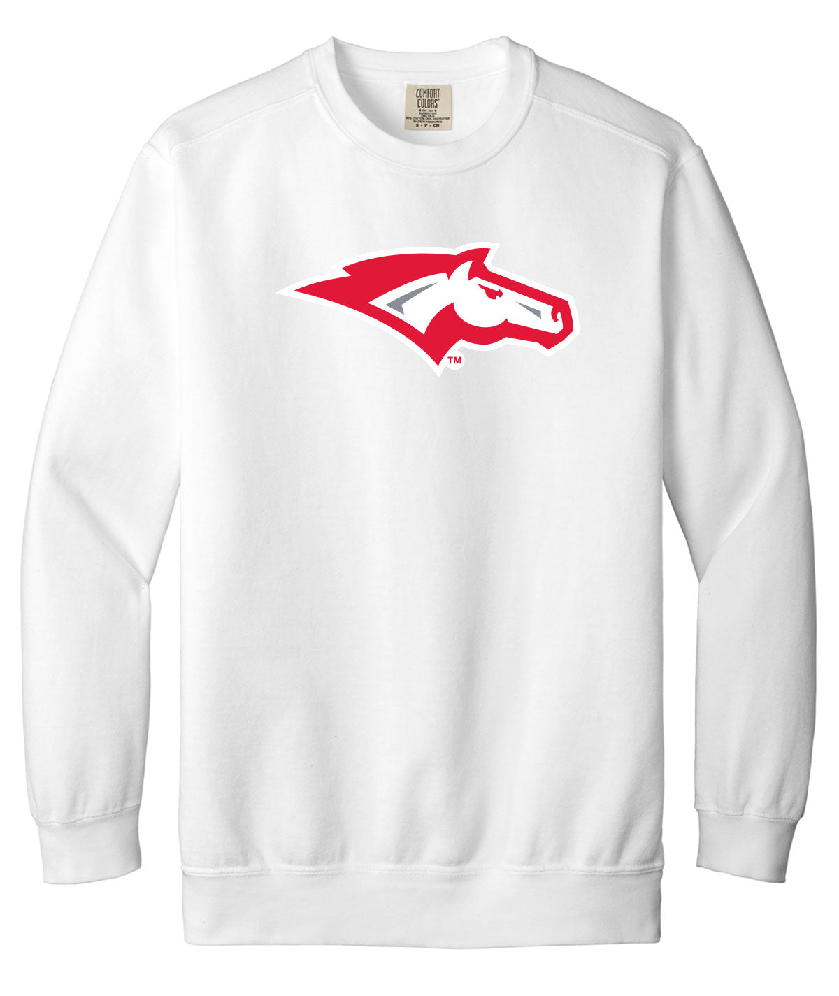 Mustangs Customizable Comfort Colors Crewneck Sweatshirt