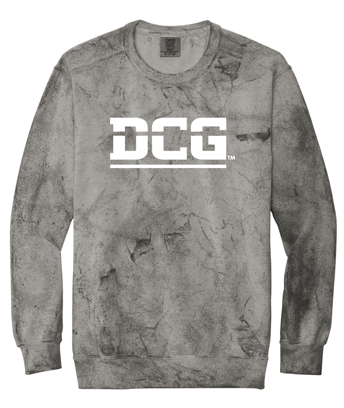 Mustangs Customizable Comfort Colors Colorblast Crewneck Sweatshirt