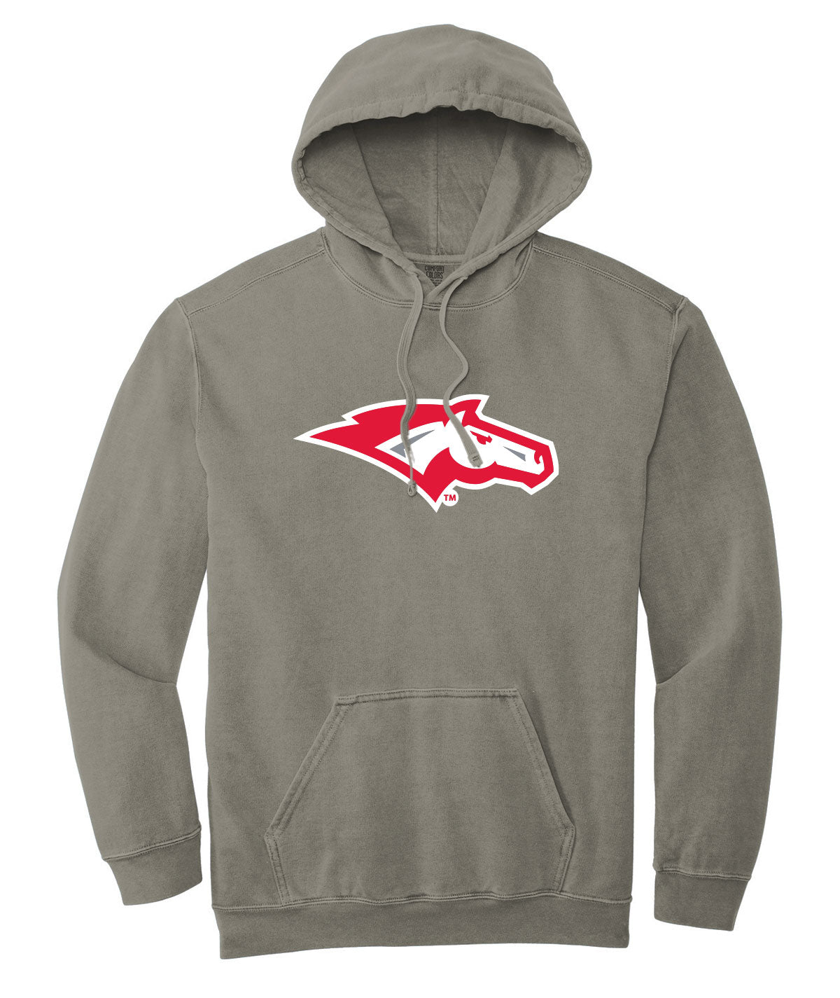 Mustangs Customizable Comfort Colors Hooded Sweatshirt