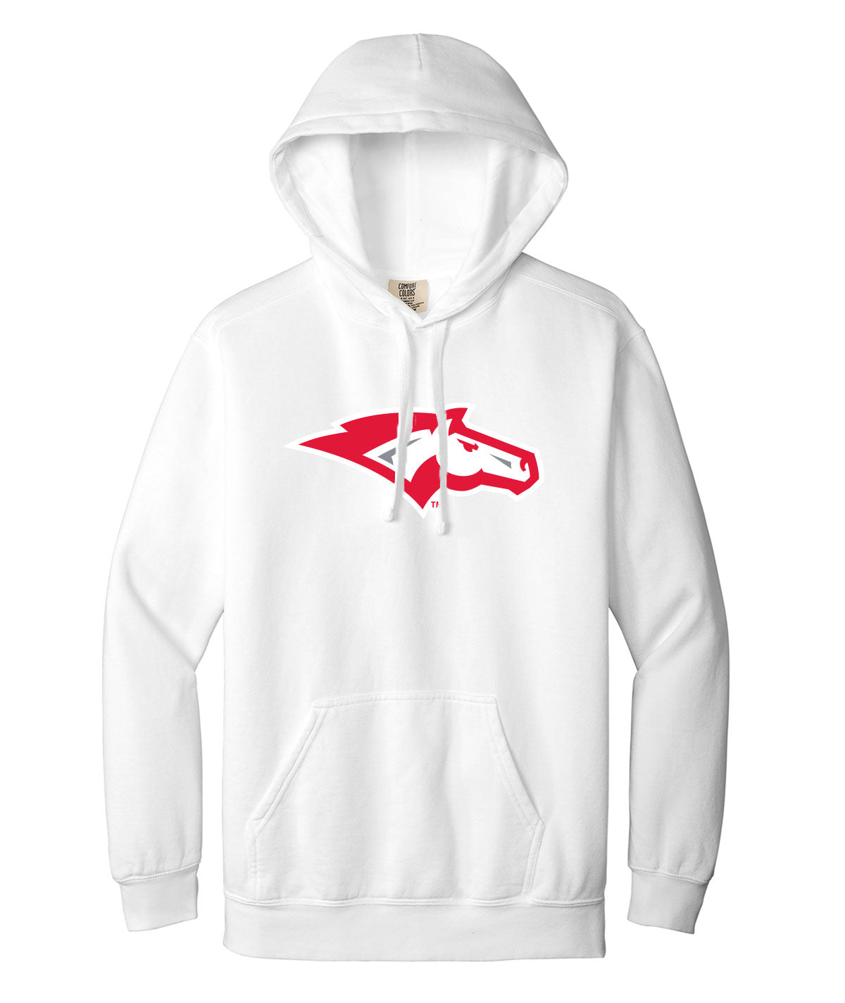 Mustangs Customizable Comfort Colors Hooded Sweatshirt