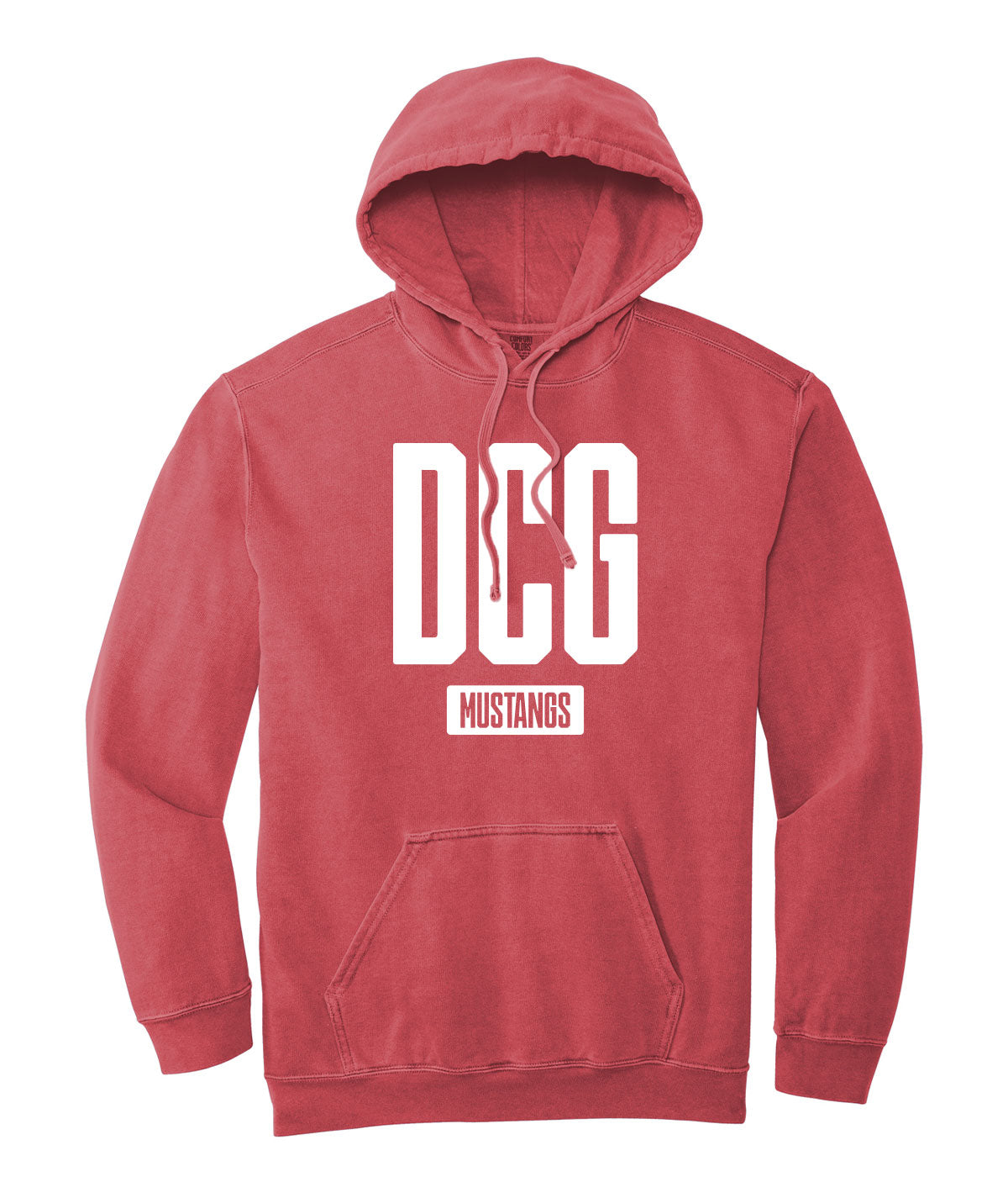 Mustangs Customizable Comfort Colors Hooded Sweatshirt