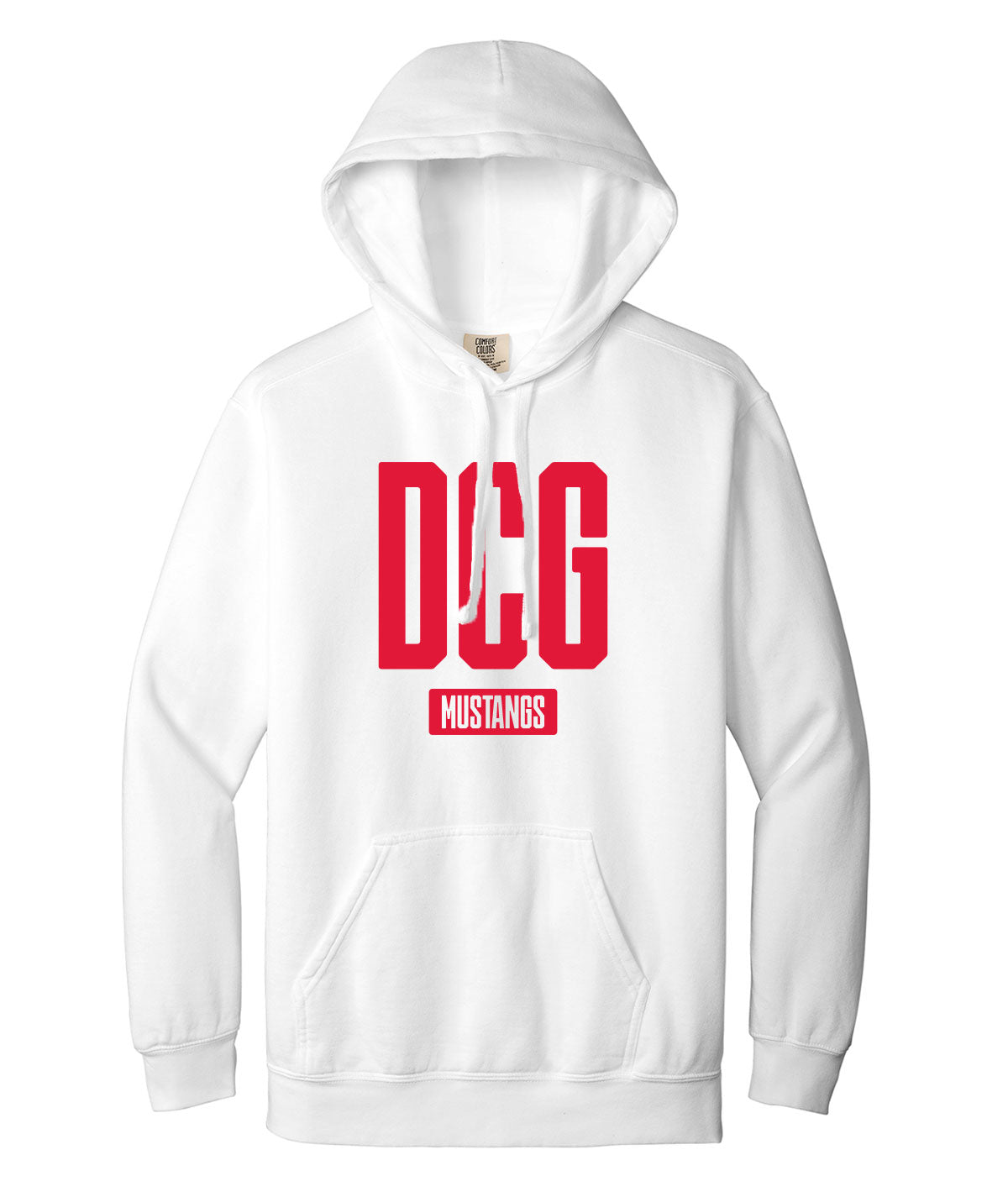 Mustangs Customizable Comfort Colors Hooded Sweatshirt