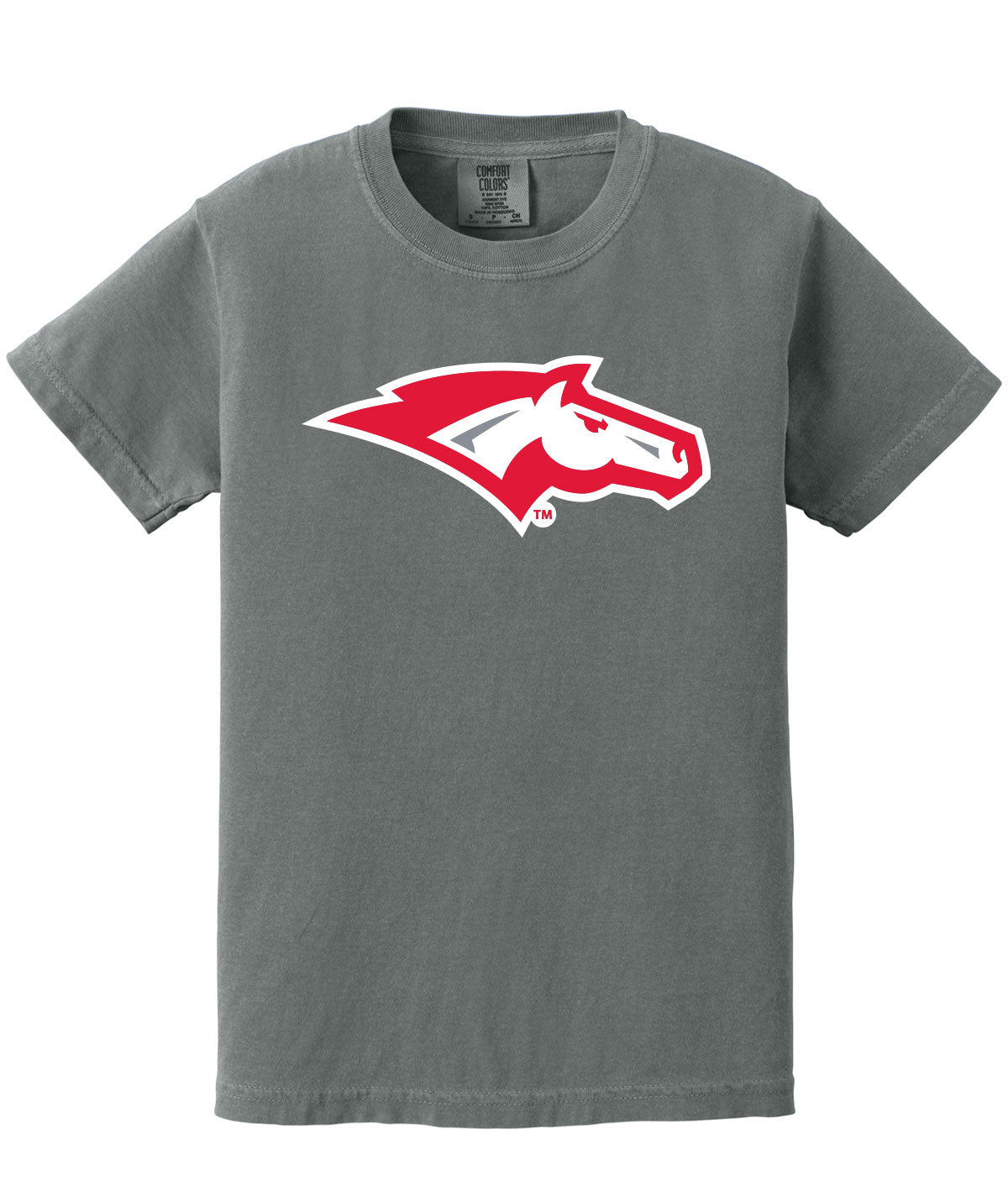 Mustangs Customizable Youth Comfort Colors Tee