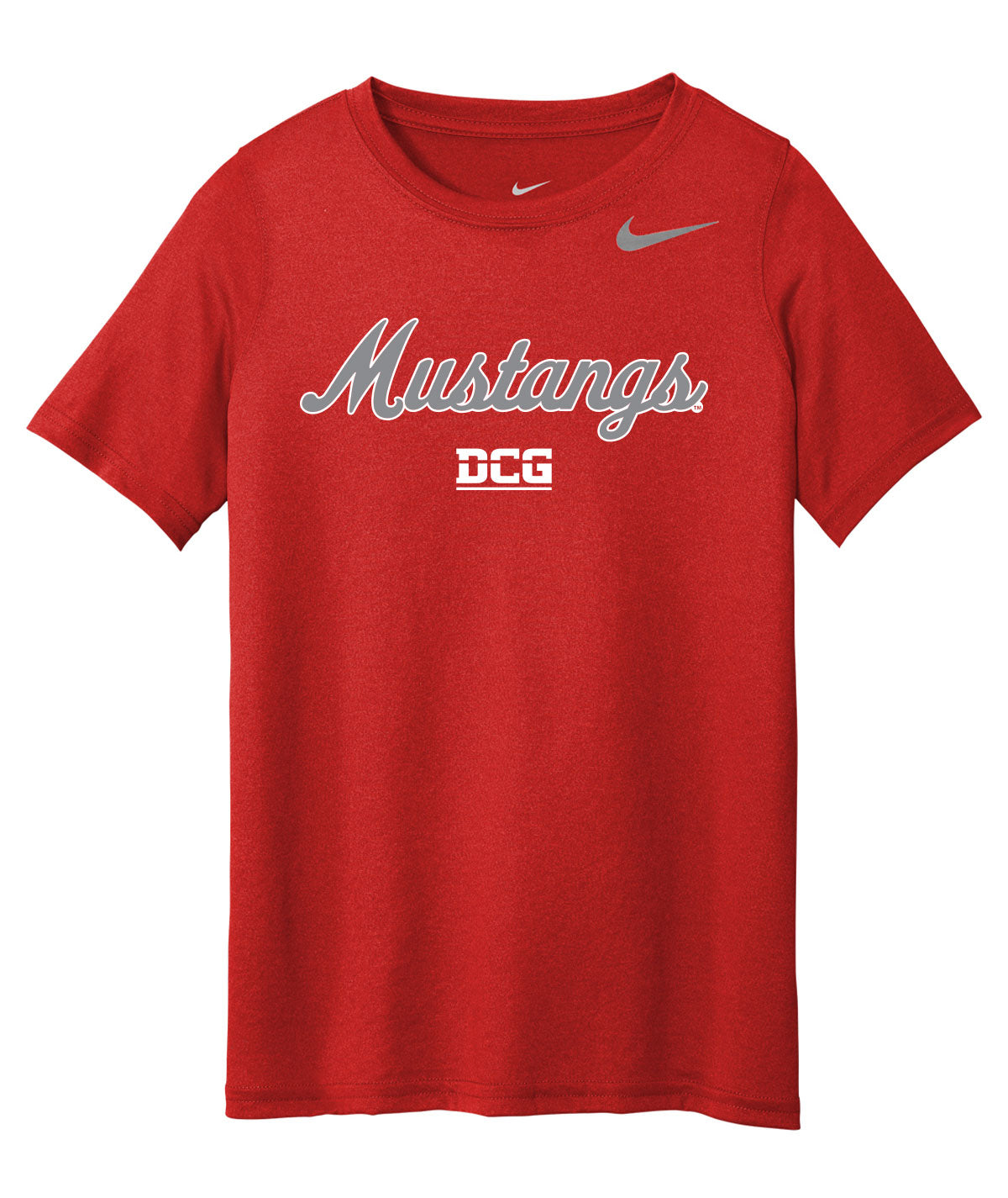 Mustangs Customizable Youth Nike Legend Tee
