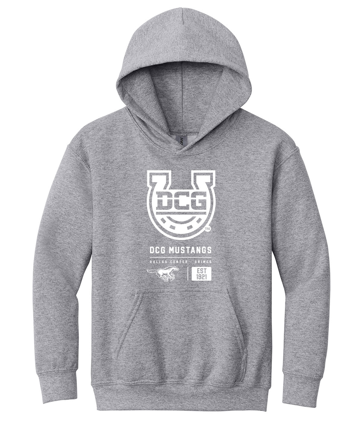 Horseshoe Tag Youth Hooded Sweatshirt