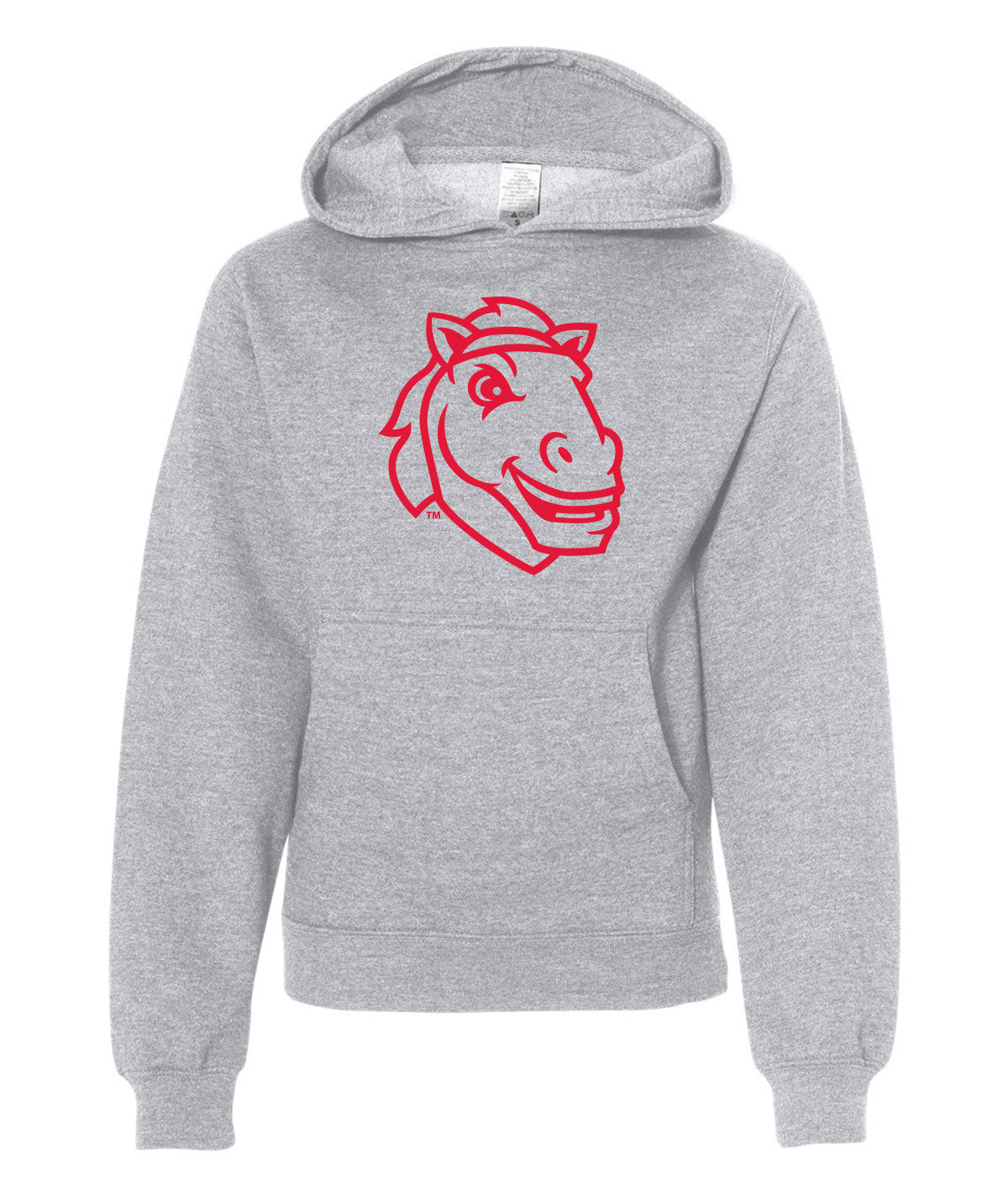 Mustangs Customizable Youth Slouch Hoodie