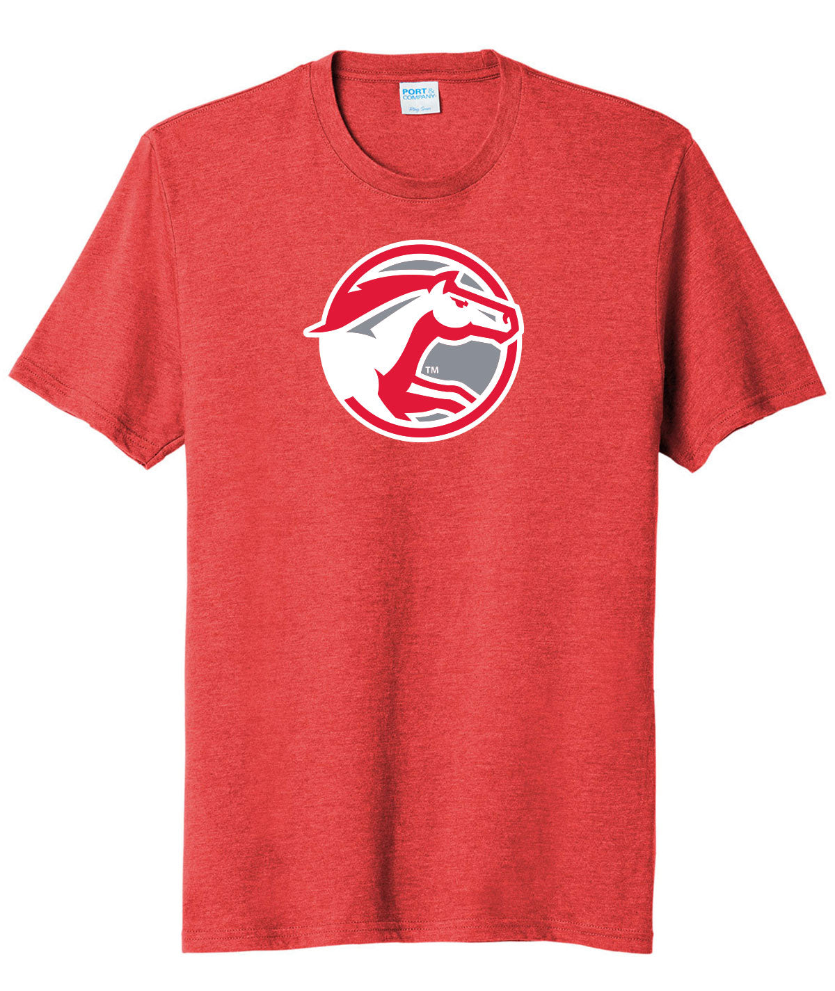 Mustangs Circle Tri-Blend Tee