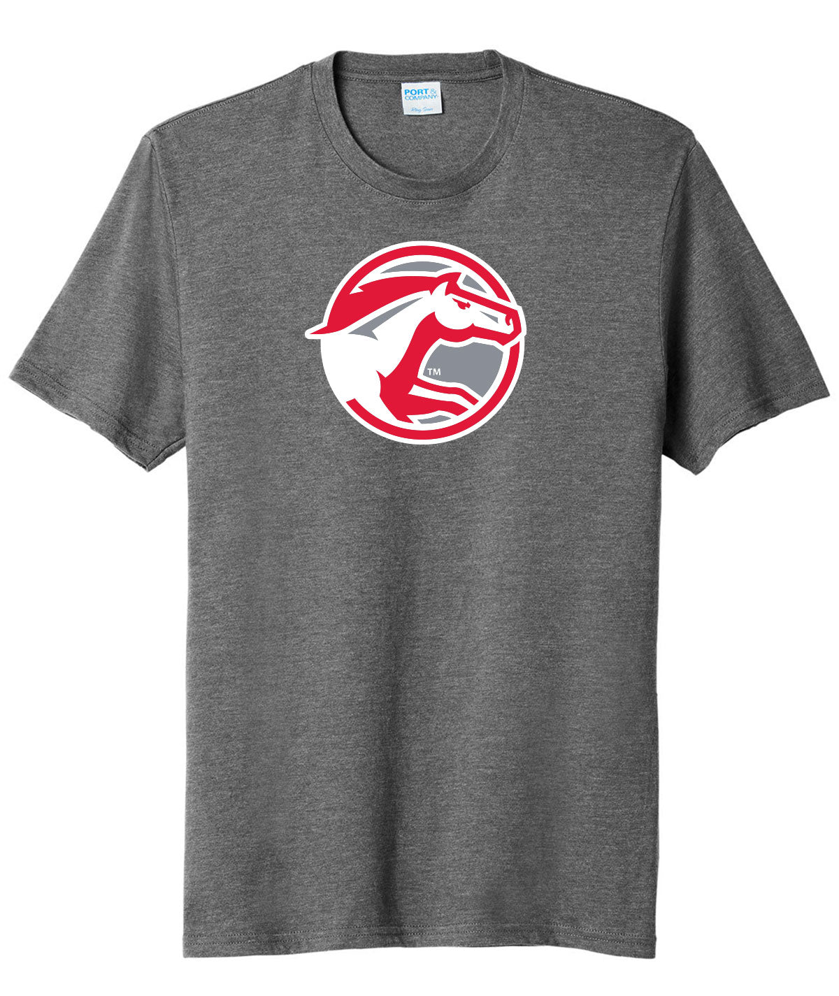 Mustangs Circle Tri-Blend Tee