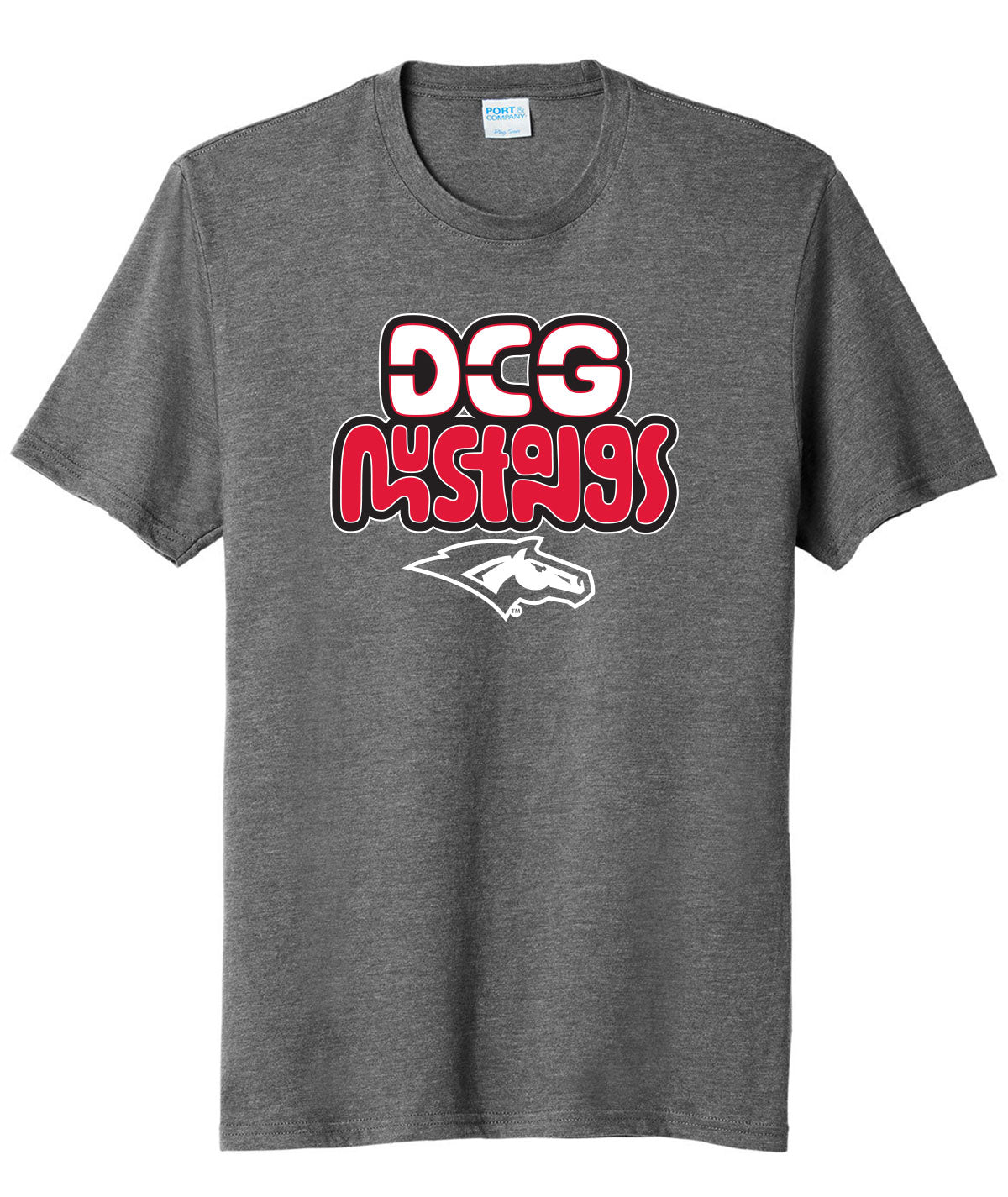 Mustangs Graffiti Tri-Blend Tee