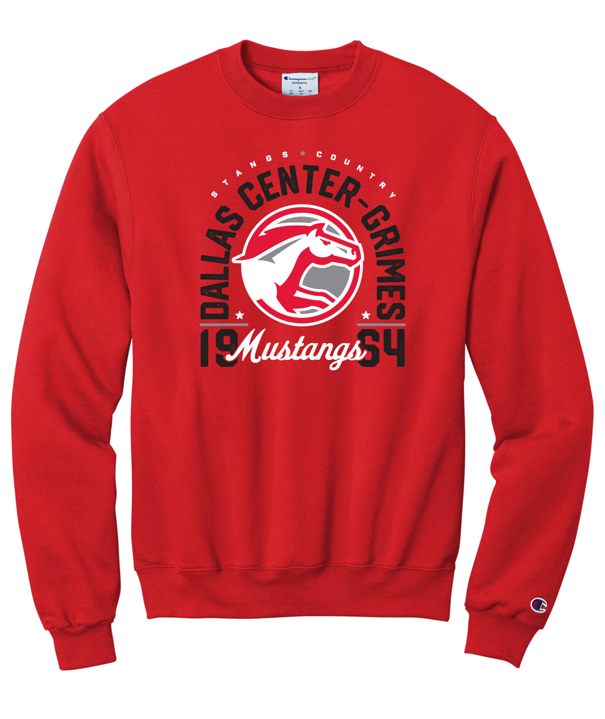 Stangs Country 1964 Champion Crewneck Sweatshirt