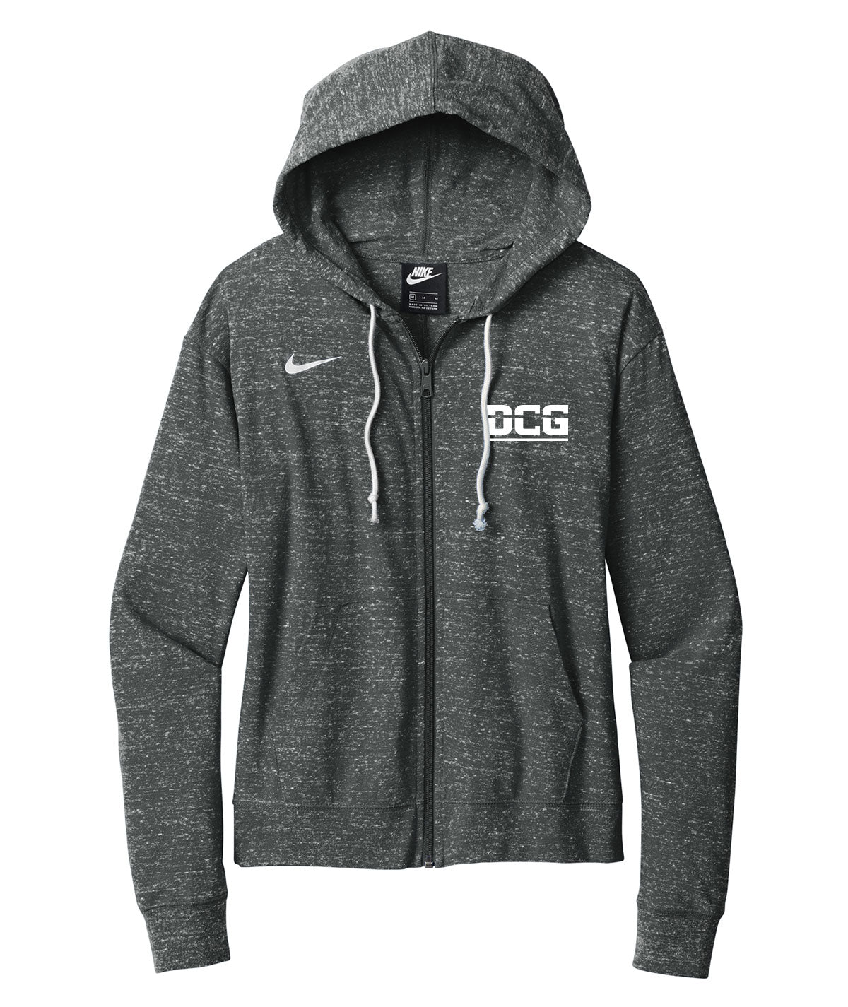 DCG Mustangs Womens Nike Gym Vintage Full-Zip