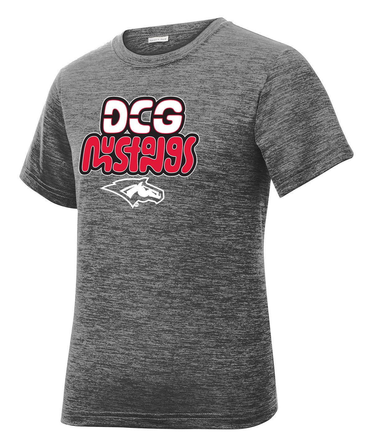 Mustangs Graffiti Youth Charged Performance Tee
