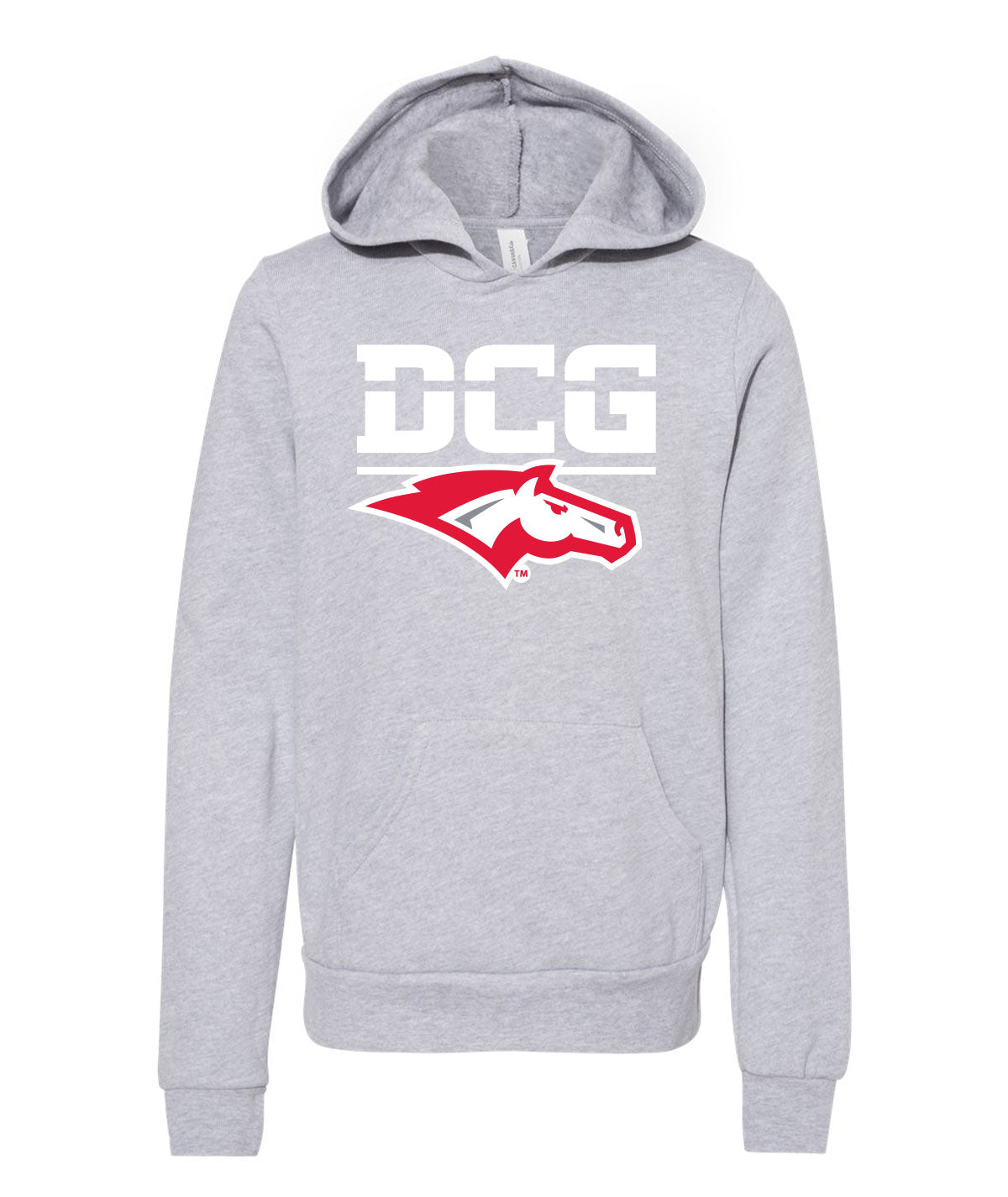 Mustangs Youth Soft Hooded Sweatshirt