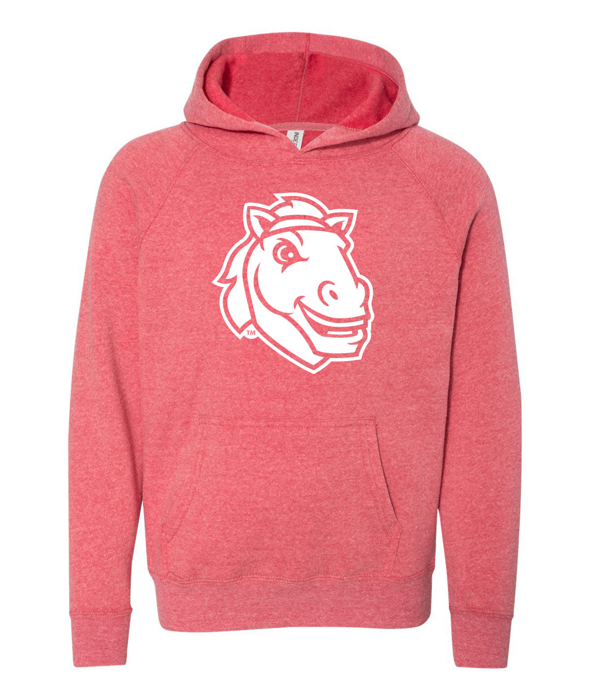 Thunder Head Youth Raglan Hooded Sweatshirt