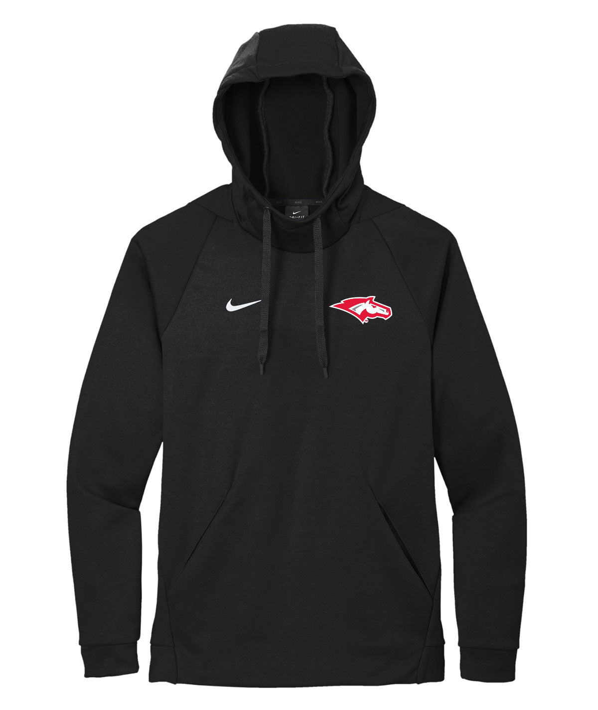 DCG Mustangs Nike Therma-FIT Fleece Hoodie