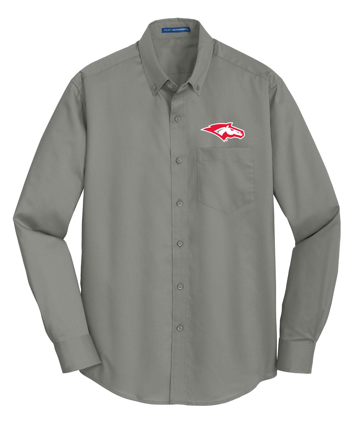 District Mens Long-Sleeve Twill Shirt