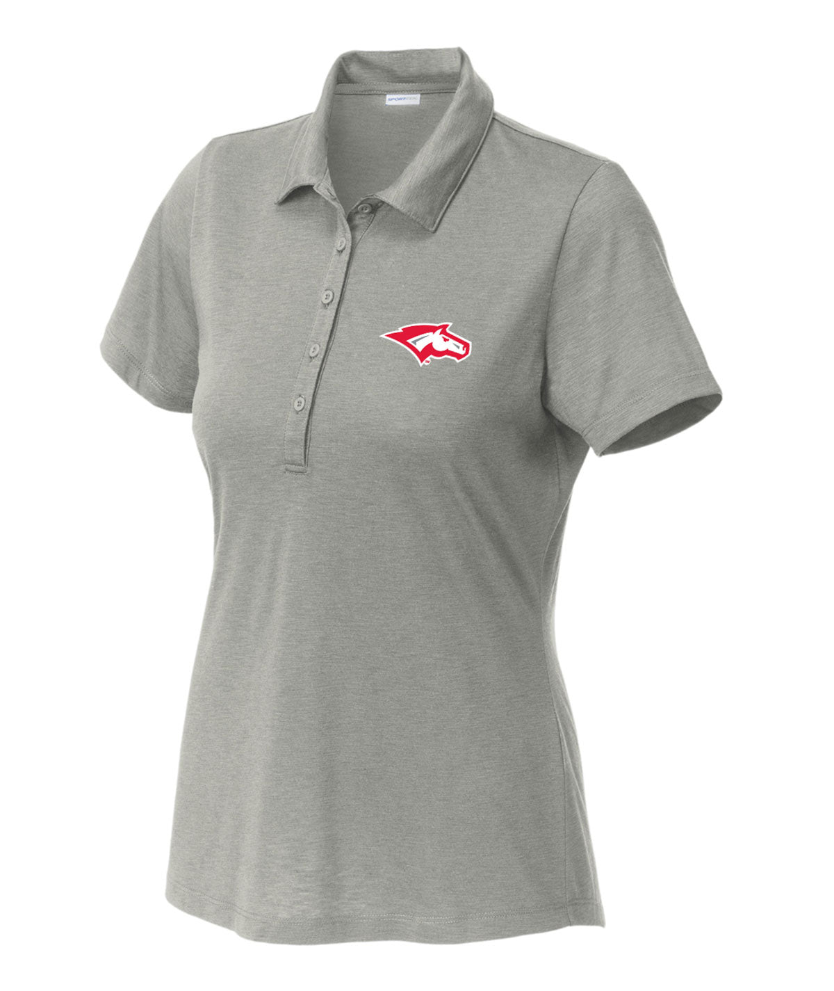 District Womens Heather Polo