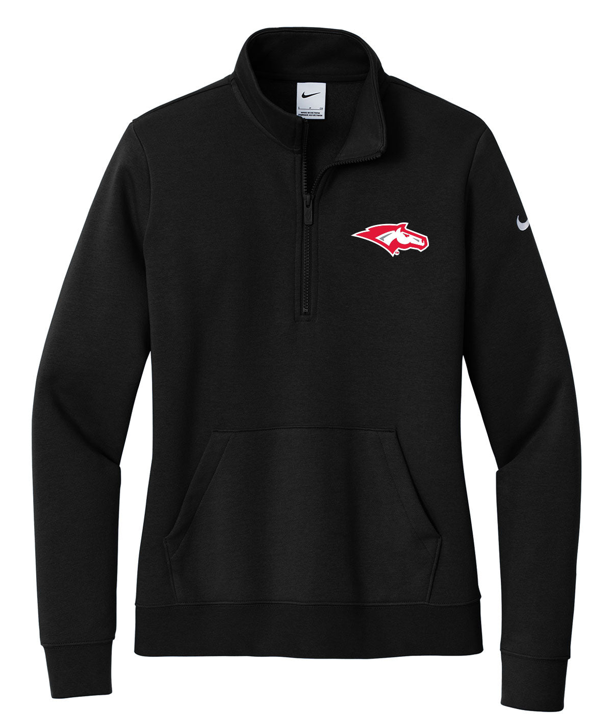 District Womens Nike 1/2 Zip Fleece