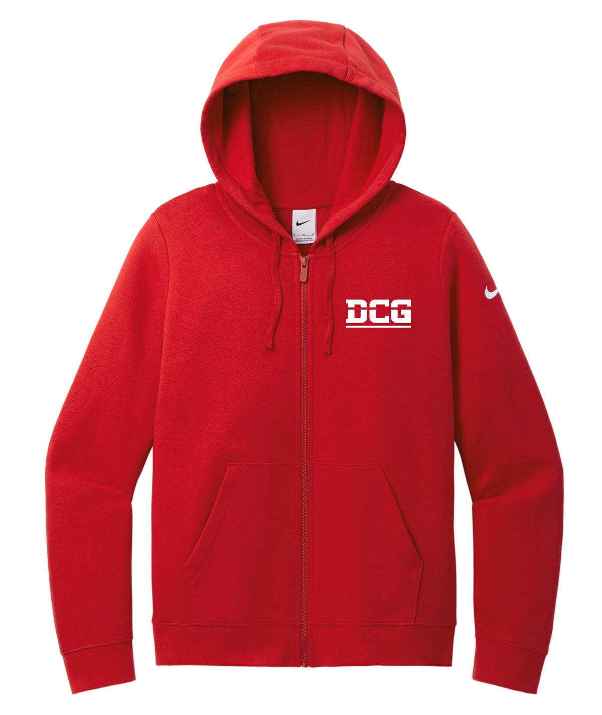 District Womens Nike Full-Zip Fleece Hoodie