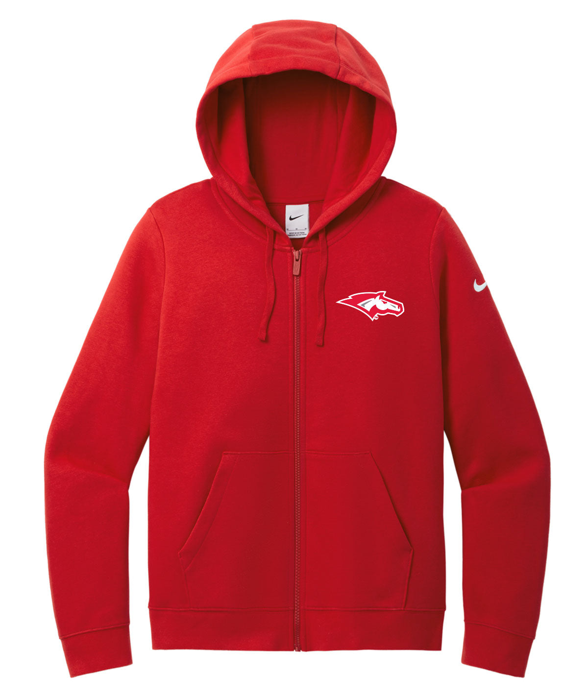 District Womens Nike Full-Zip Fleece Hoodie