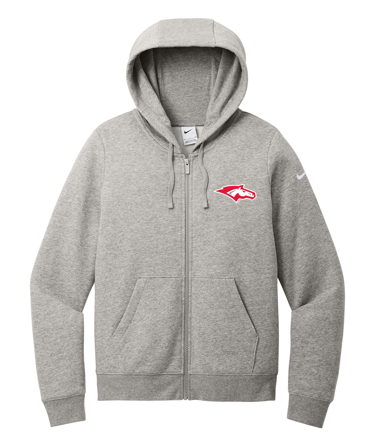 District Womens Nike Full-Zip Fleece Hoodie