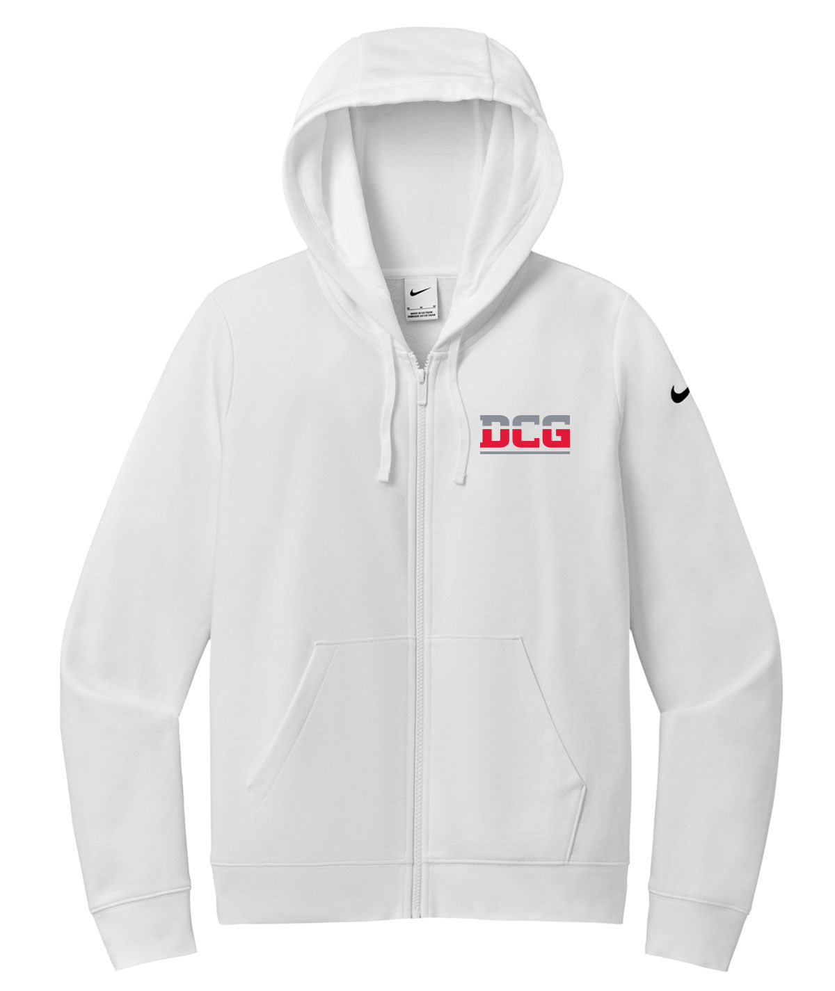 District Womens Nike Full-Zip Fleece Hoodie