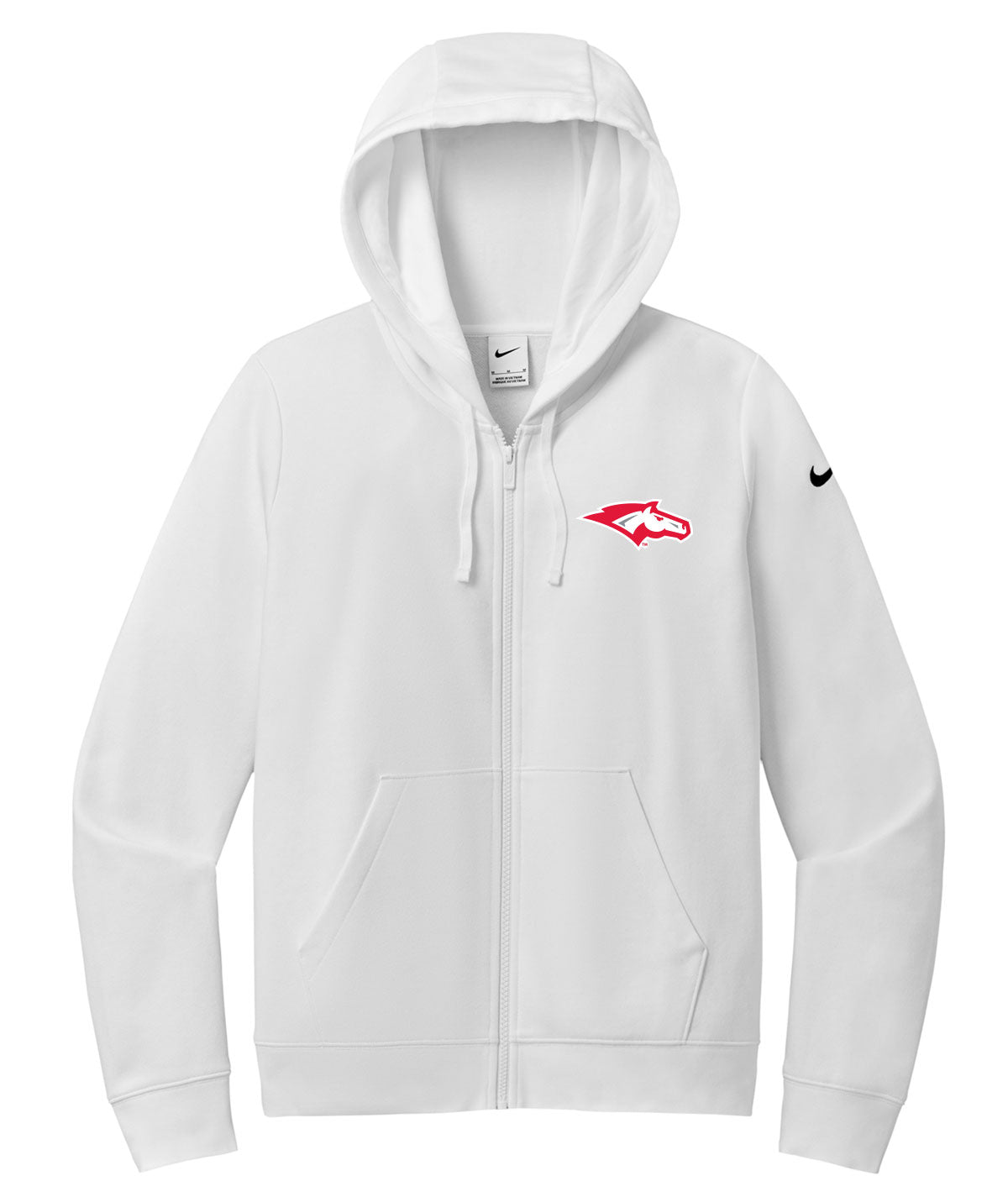 District Womens Nike Full-Zip Fleece Hoodie