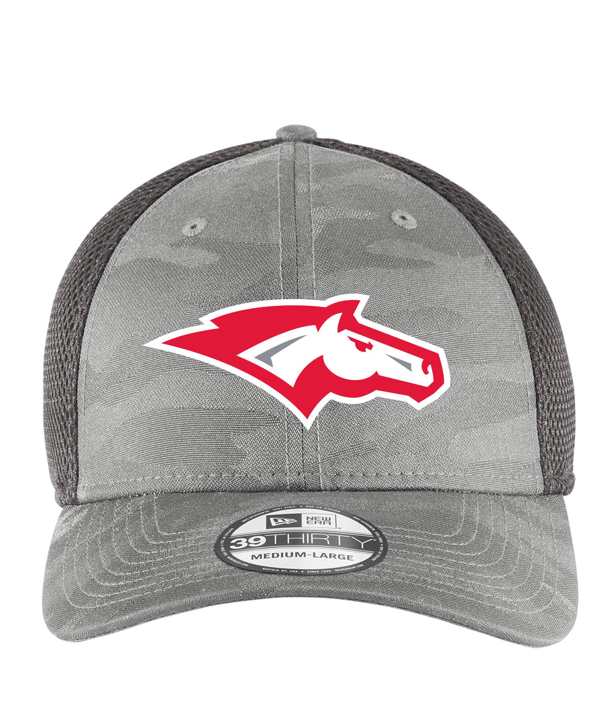 DCG Mustangs New Era Camo Stretch Hat